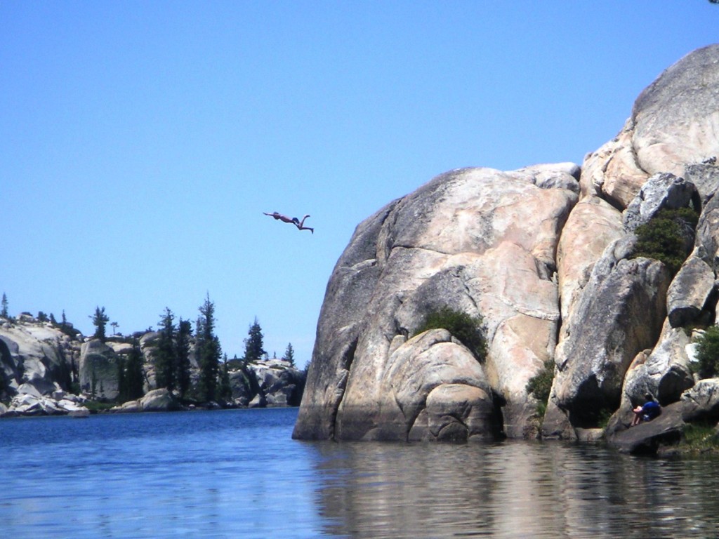 Brian Belly Flop - Hyatt Lake