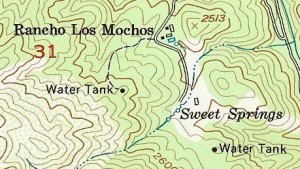 Topo Map - Rancho Los Mochos