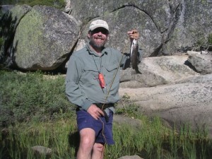 Trout Fish on Stringer