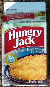 Hungry Jack Hashbrowns in Box