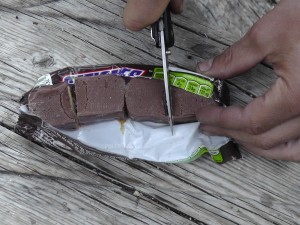 Shared Snickers Bar